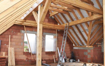 Cwm Fields attic trusses
