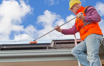 Cwm Fields soft wash roof cleaning